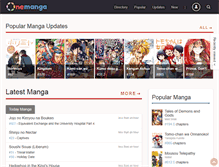 Tablet Screenshot of onemanga.info